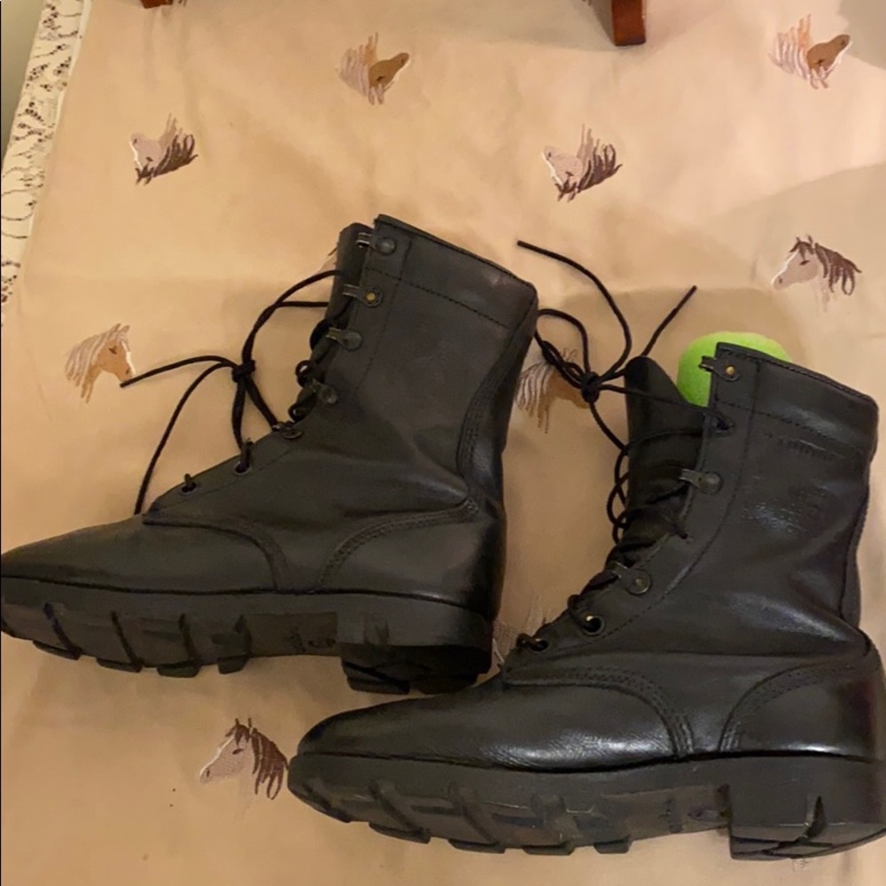 COPY - Wellco leather combat training  boots